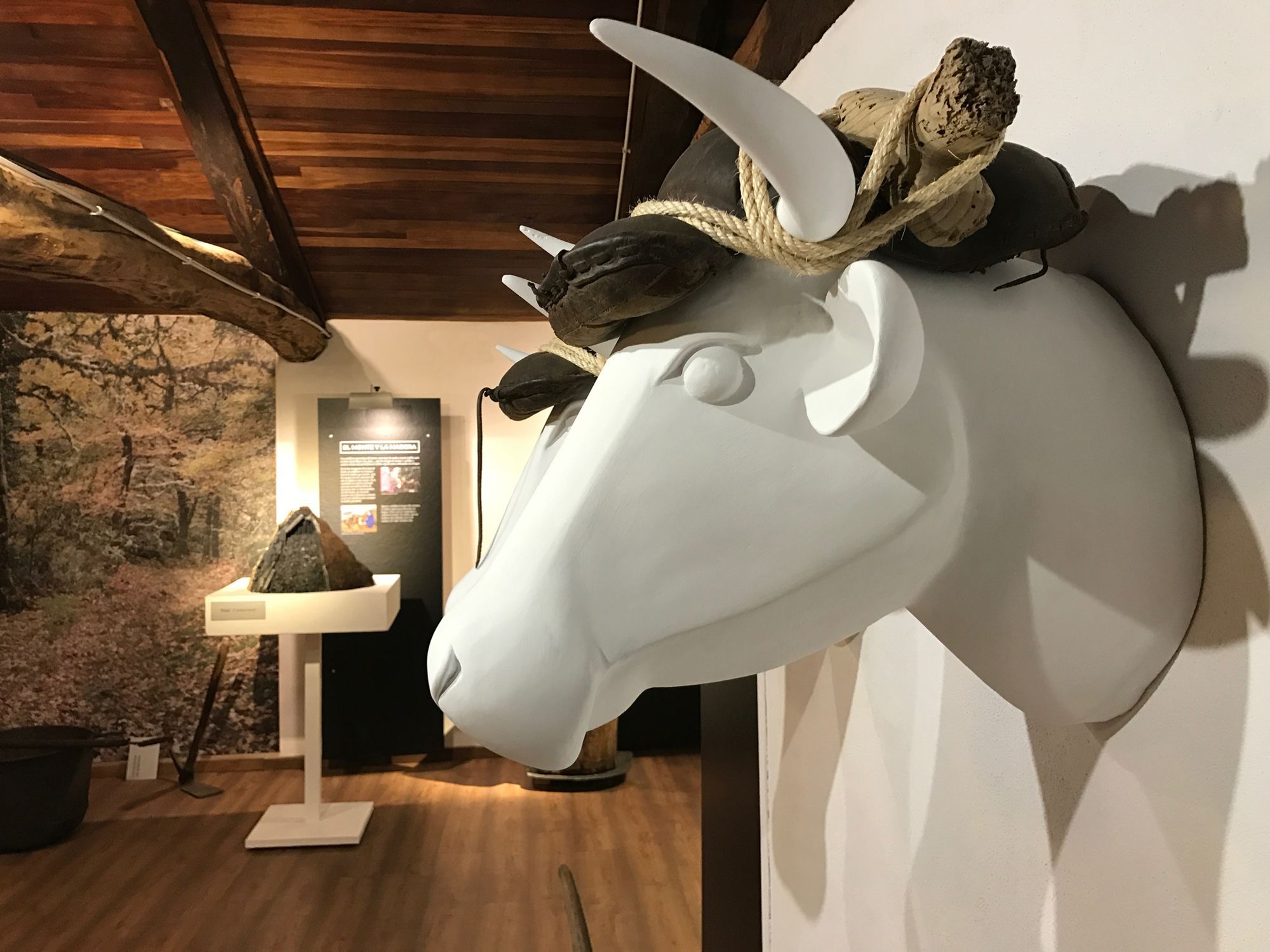 Interior del Museo de la Cuchillería de Taramundi