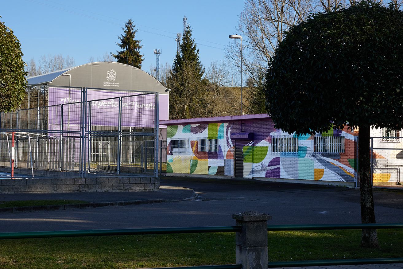 Señalización de piscinas y pistas de padelAyuntamiento de Noreña