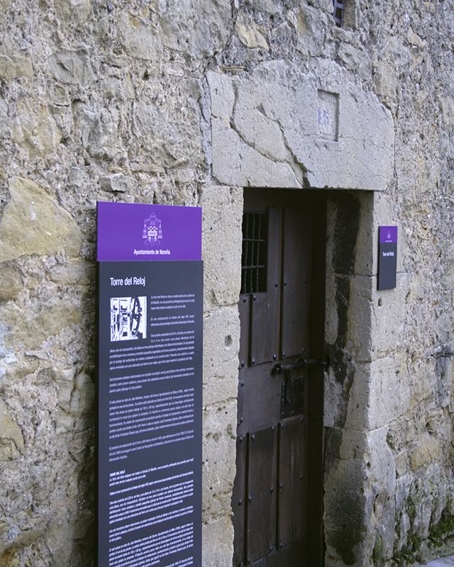 Señal Ayuntamiento de Noreña torre del reloj