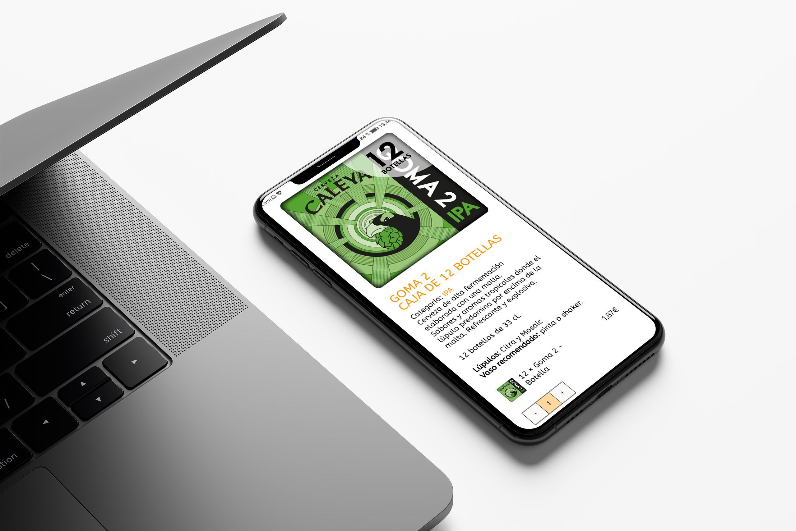 Tienda online de Cerveza Caleya - Goma2 IPA