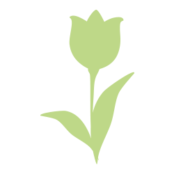 Icono Cubiertas florales Noreña en verde