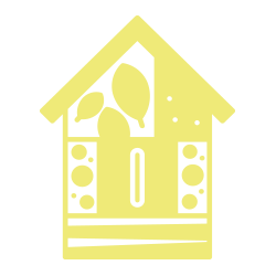 Icono Hoteles de insectos Noreña en verde
